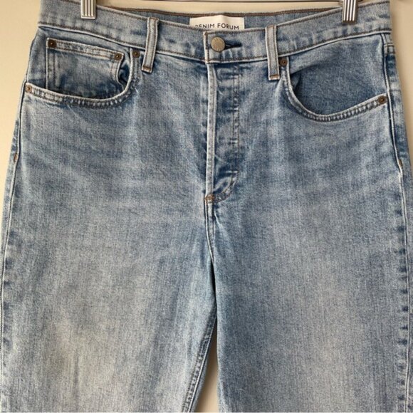 Denim Forum High Rise Blue Jeans with Vintage Appeal - Picture 5 of 6